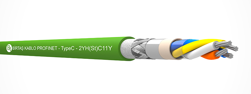 PROFINET PUR Type C Cable – 2YH(St)C11Y